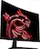 Angle. MSI - Optix G27C5 27" FHD LED Curved Freesync Monitor (DisplayPort, HDMI) - Black.