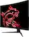 Left. MSI - Optix G27C5 27" FHD LED Curved Freesync Monitor (DisplayPort, HDMI) - Black.