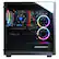 Alt View 4. CyberPowerPC - CyberPowerPC Gamer Xtreme Gaming Desktop- Intel Core i5-10400F- 8GB RAM- NVIDIA GeForce GTX 1650 Super- 500GB SSD - Black.