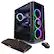 Front. CyberPowerPC - CyberPowerPC Gamer Xtreme Gaming Desktop- Intel Core i7-10700K -16G RAM- GeForce GTX 1650 S- 1T HDD+ 500G SSD- Black.