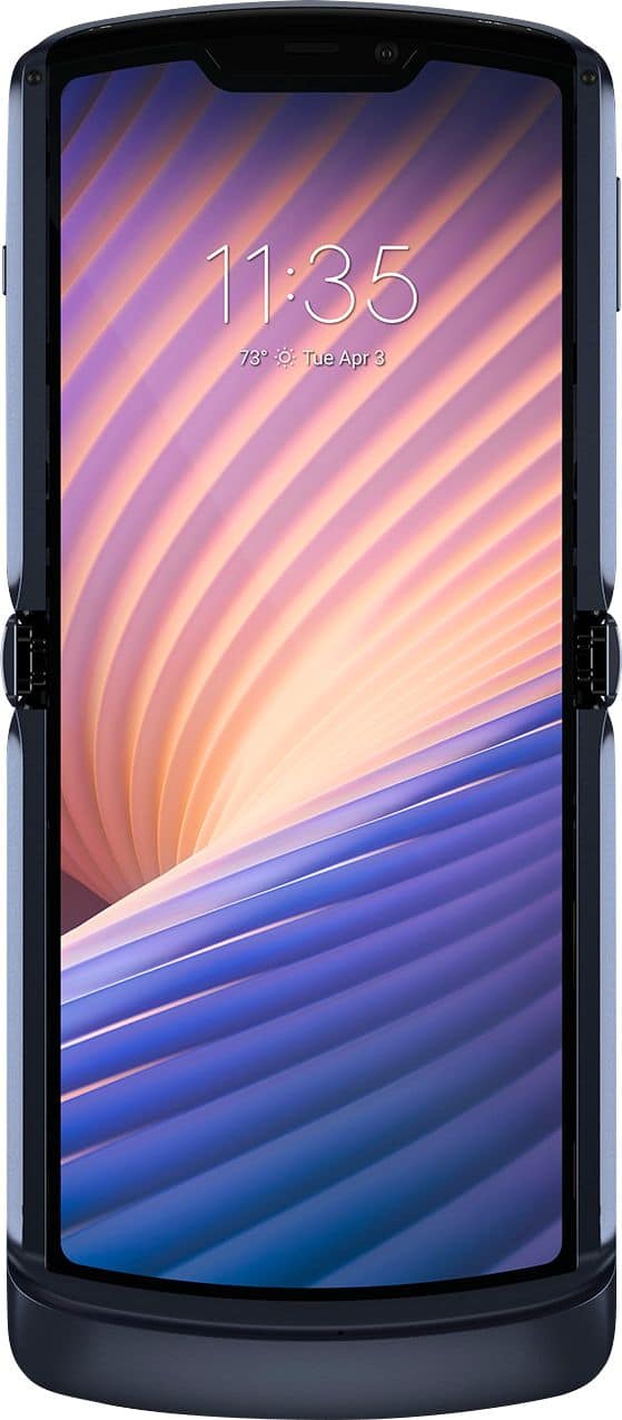 Motorola razr 5G dual SIM Smartphone (6.2 Inch HD pOLED Display/External  2.7 Inch gOLED display, 48 MP Quad-pixel Camera, 256 GB/8 GB, Android 10)