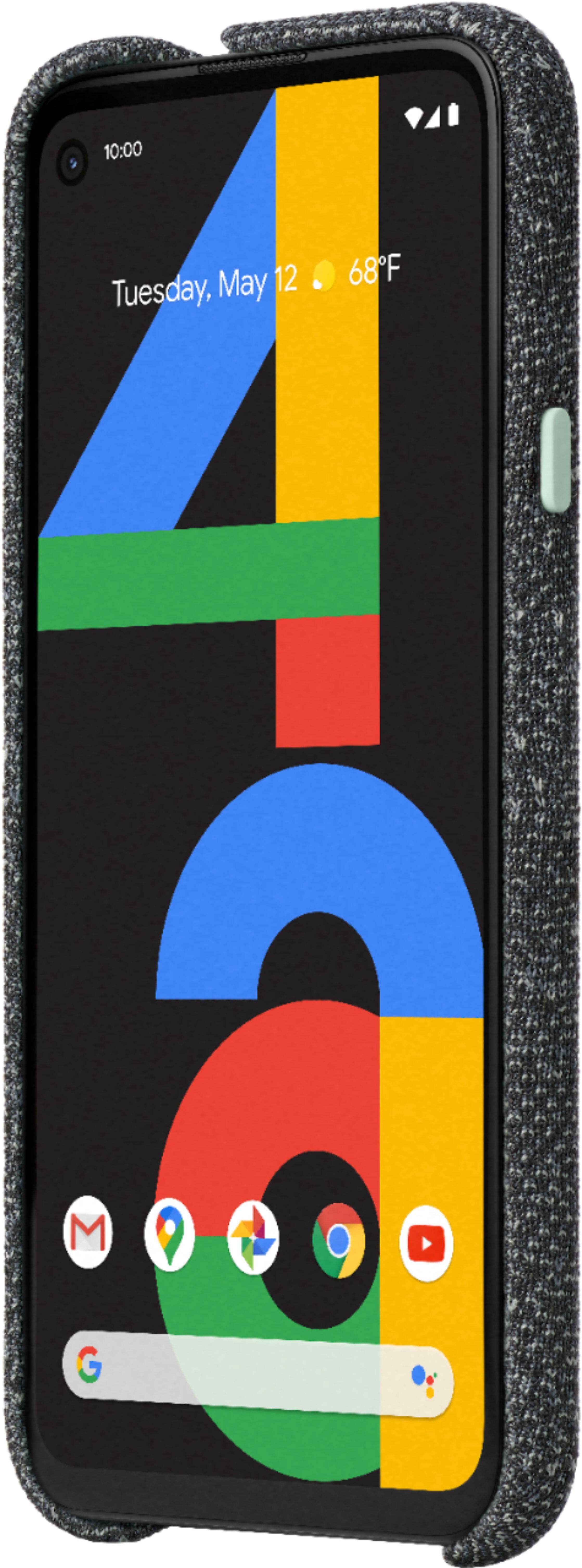Alt View 15. Google - Pixel 4a Case - Licorice Black.