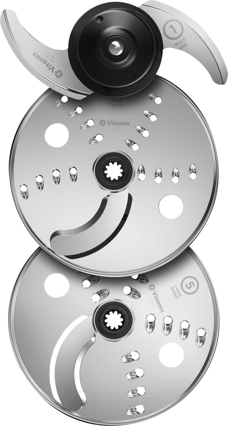 Alt View 20. Vitamix - Food Processor Attachment - Black.