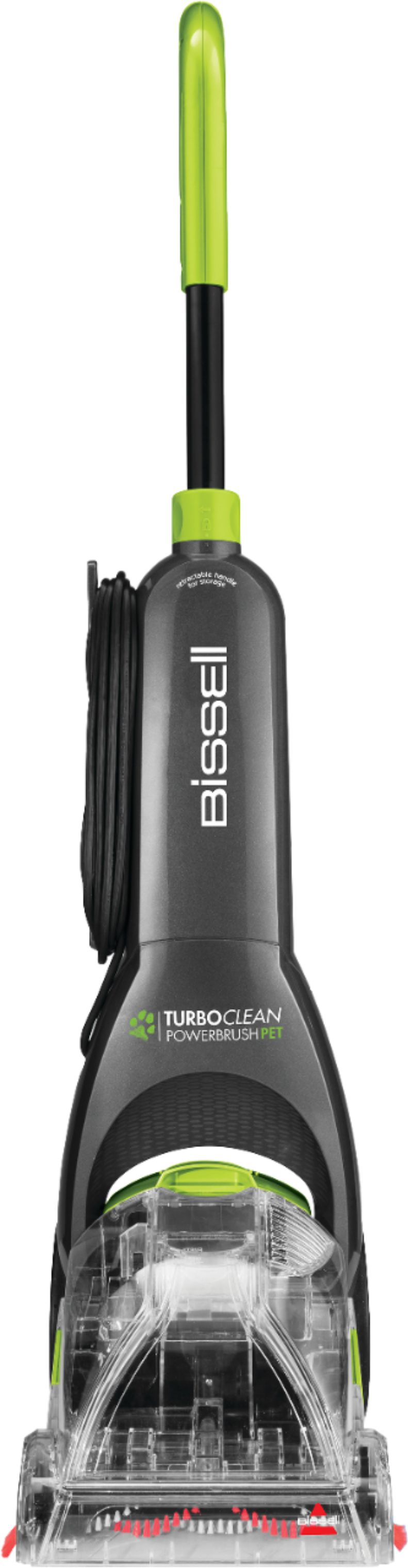 Customer Reviews: BISSELL TurboClean™ PowerBrush Pet Carpet Cleaner  Titanium with ChaCha Lime Accents 2085 - Best Buy