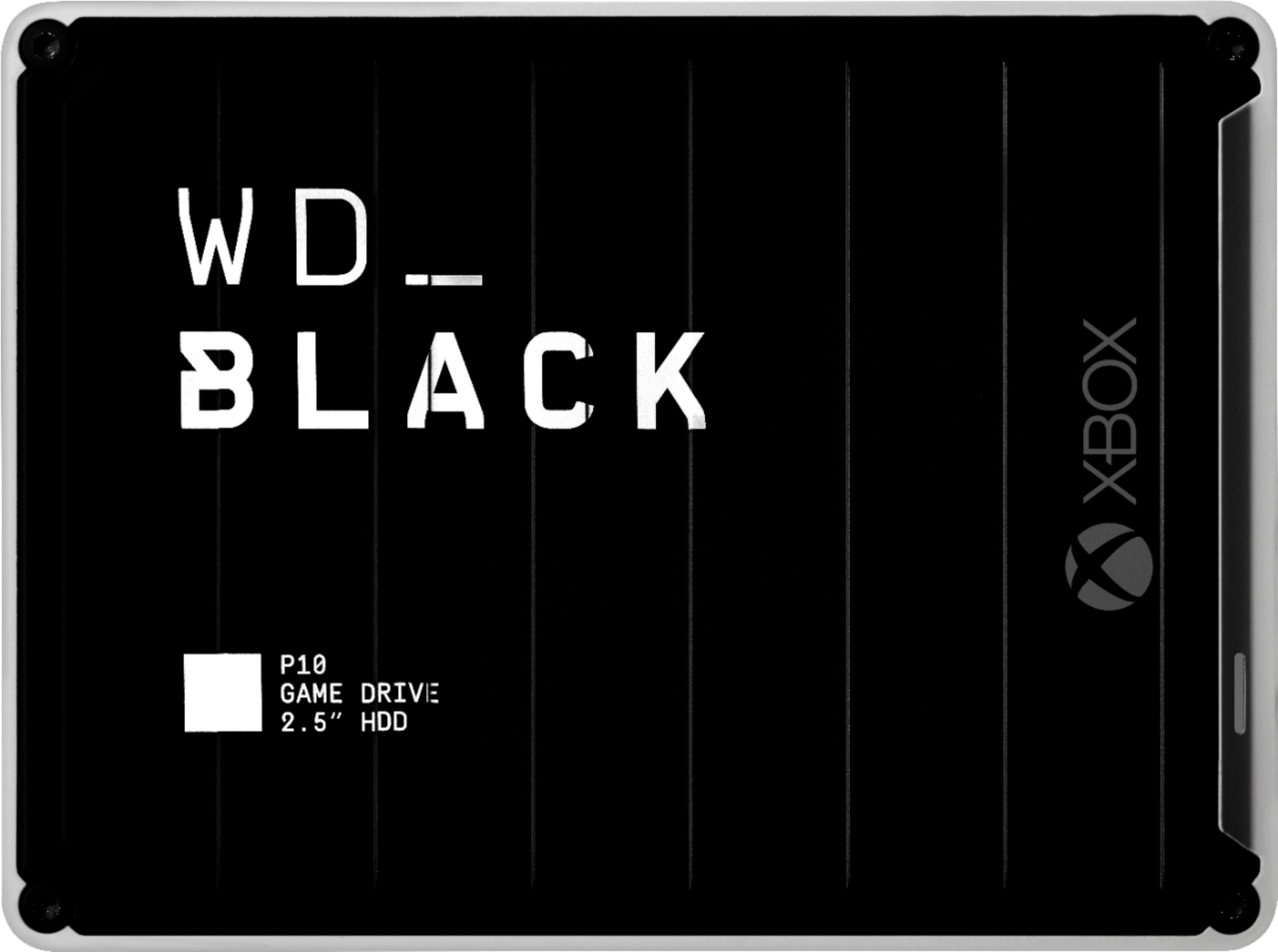 Wd Wd Black P10 For Xbox 1tb External Usb 3 2 Gen 1 Portable Hard Drive Black With White Trim Wdba6u0010bbk Wesn Best Buy