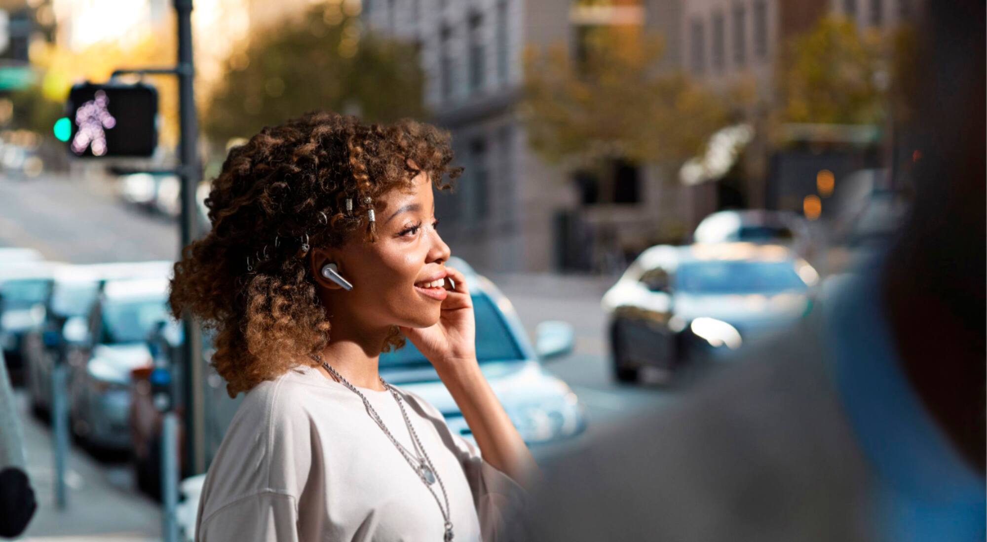 Zoom in on Alt View Zoom 12. Soundcore - by Anker Liberty Air 2 Pro Earbuds Hi-Resolution True Wireless Noise Cancelling In-Ear Headphones - White.