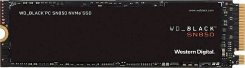 WD - BLACK SN850 NVMe Gaming 1TB PCIe Gen 4 x4 Internal Solid State Drive