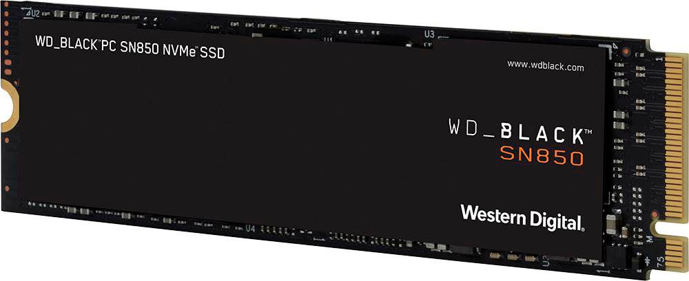 Wd Wd Black Sn850 2tb Internal Pcie Gen 4 X 4 Solid State Drive For Laptops Desktops Wdbapy00bnc Wrsn Best Buy