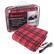 Angle. Fleming Supply - Electric Car Blanket- Heated 12V Polar Fleece Travel Throw for Car, Truck & RV- Great for Tailgating & Emergency Kits - Red Plaid.