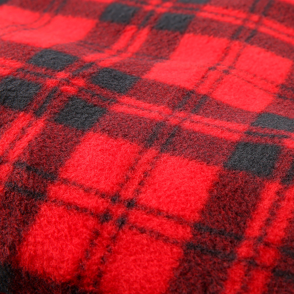 Alt View 14. Fleming Supply - Electric Car Blanket- Heated 12V Polar Fleece Travel Throw for Car, Truck & RV- Great for Tailgating & Emergency Kits - Red Plaid.