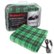 Angle Zoom. Fleming Supply - Electric Car Blanket- Heated 12V Polar Fleece Travel Throw for Car, Truck & RV- Great for Tailgating & Emergency Kits - Green Plaid.