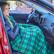 Alt View 15. Fleming Supply - Electric Car Blanket- Heated 12V Polar Fleece Travel Throw for Car, Truck & RV- Great for Tailgating & Emergency Kits - Green Plaid.