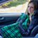 Alt View Zoom 16. Fleming Supply - Electric Car Blanket- Heated 12V Polar Fleece Travel Throw for Car, Truck & RV- Great for Tailgating & Emergency Kits - Green Plaid.