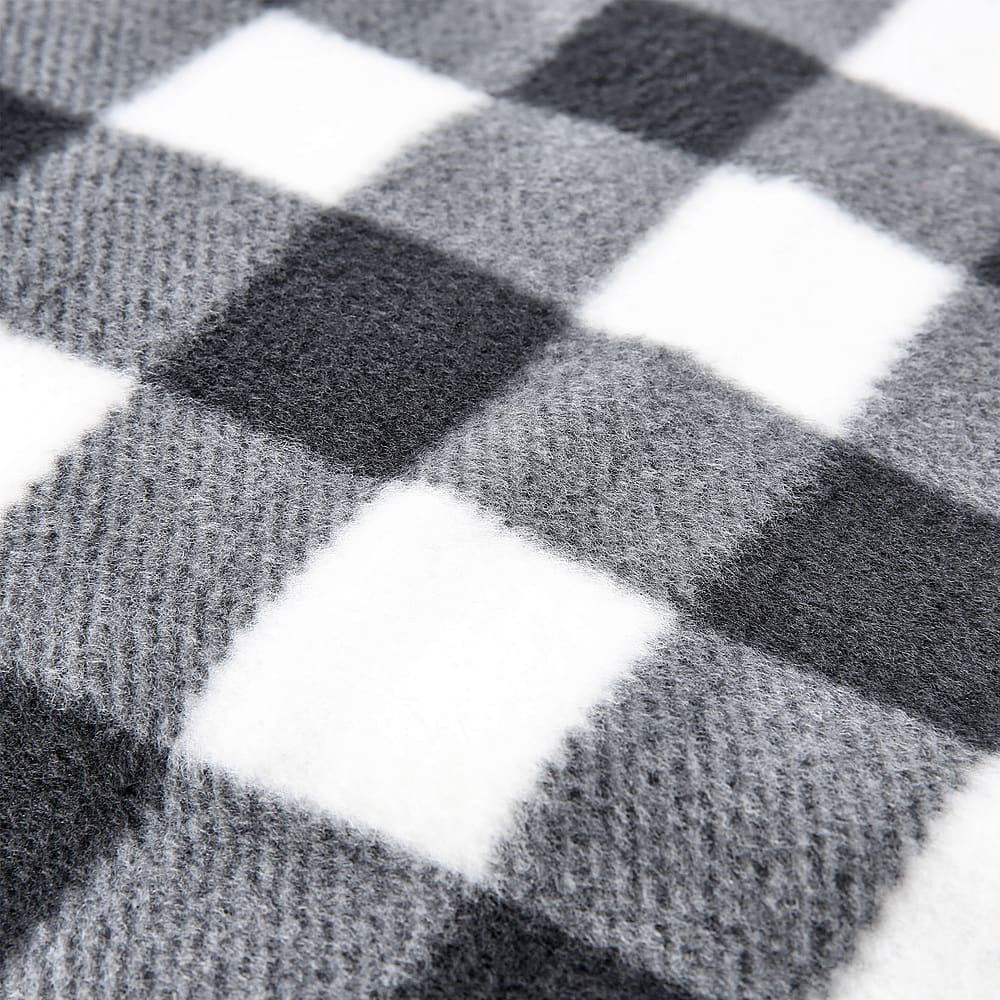 Alt View 11. Fleming Supply - Electric Car Blanket- Heated 12V Polar Fleece Travel Throw for Car, Truck & RV- Great for Tailgating & Emergency Kits - Black & White Plaid.