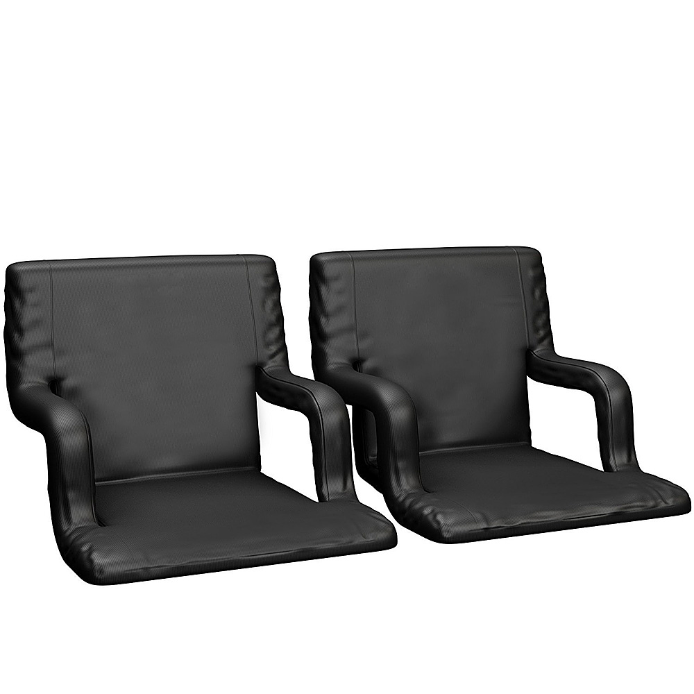Home-Complete 2 Pack Stadium Seat Cushions 17" Portable Padded Bleacher C... 