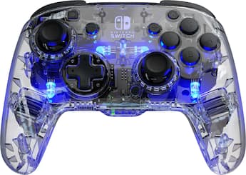 PDP Afterglow LED Wireless Deluxe Gaming Controller: Multicolor PDP Afterglow LED Wireless Deluxe Gaming Controller: Multicolor