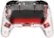 Back Zoom. PDP - Afterglow LED Wireless Deluxe Gaming Controller: Multicolor - Nintendo Switch - Transparent.