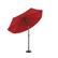 Alt View 12. Pure Garden - 10-Foot Patio Umbrella - Easy Crank Outdoor Table Patio Umbrella with Hand Crank and Auto Tilt - Red.