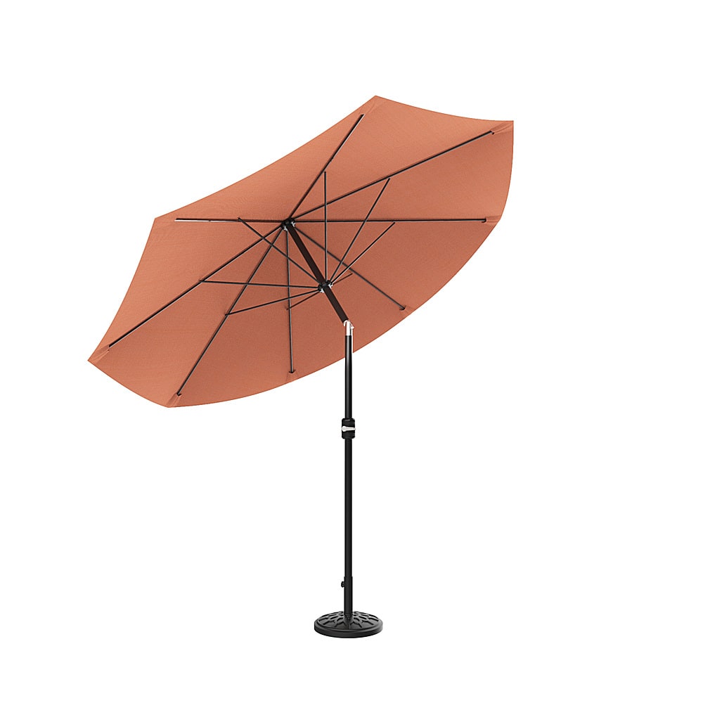 Best Buy Pure Garden 10Foot Patio Umbrella Easy Crank Outdoor Table Patio Umbrella with Hand