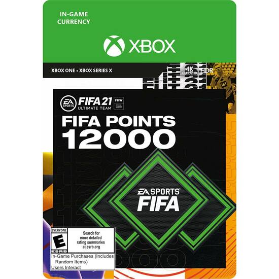 Fifa 21 Ultimate Team 12000 Points Xbox One Xbox Series X Digital Digital Items Best Buy
