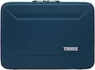 Front. Thule - Gauntlet Laptop Sleeve Laptop Case for 16” Apple MacBook Pro, 15” Apple MacBook Pro, PCs Laptops & Chromebooks up to 14” - Blue.