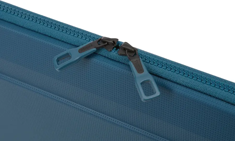 Alt View 13. Thule - Gauntlet Laptop Sleeve Laptop Case for 16” Apple MacBook Pro, 15” Apple MacBook Pro, PCs Laptops & Chromebooks up to 14” - Blue.