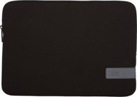 Case Logic - Memory Foam Laptop Sleeve/Laptop Case for 13” Apple MacBook Pro, 13” Apple MacBook Air, PCs, Laptops & Tablets up to 12” - Black - Front_Zoom