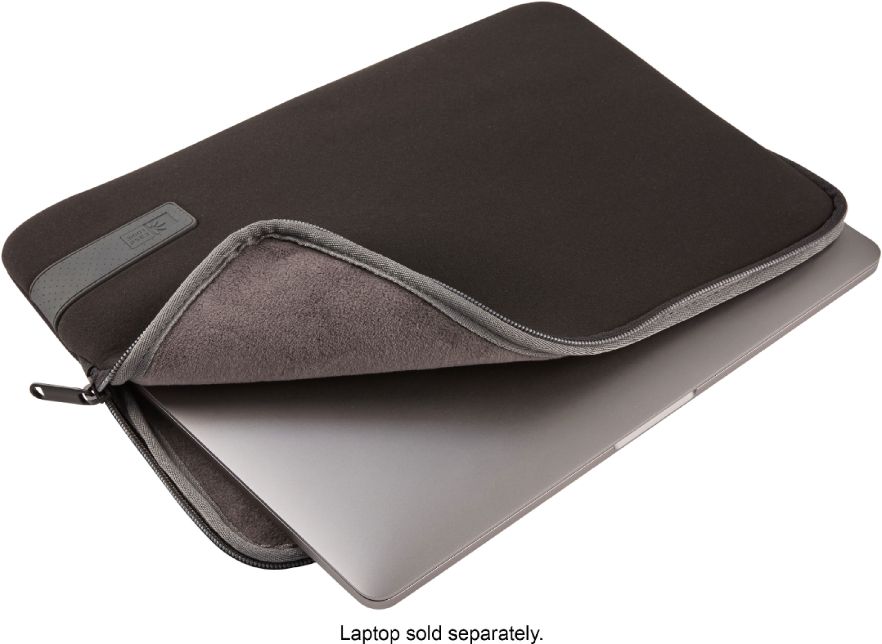 Macbook Air Top Opening Black Soft Memory Foam Laptop Sleeve 13' 