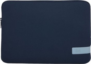 Case Logic - Memory Foam Laptop Sleeve Laptop Case for 13” Apple MacBook Pro, 13” Apple MacBook Air, PCs, Laptops & Tablets up to 12” - Dark Blue - Front_Zoom