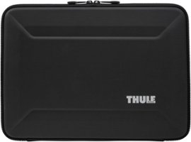 Thule - Gauntlet Sleeve for 16” Apple® MacBook Pro®, 15” Apple® MacBook Pro®, PCs/Laptops, and Chromebooks up to 14” - Black - Front_Zoom