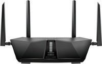 Best Buy: NETGEAR AX1800 Wi-Fi 6 Router Black RAX20-100NAS