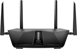 NETGEAR - Nighthawk AX4200 Dual-Band Wi-Fi Router - Black - Front_Zoom