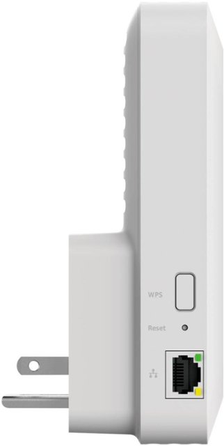 Alt View Zoom 13. NETGEAR - EAX15 AX1800 Wi-Fi 6 Mesh Wall Plug Range Extender and Signal Booster.