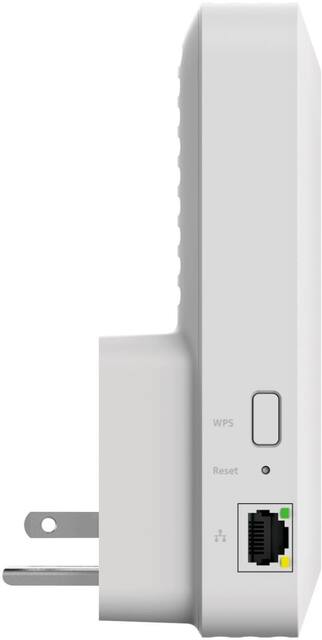 Alt View Zoom 13. NETGEAR - EAX15 AX1800 Wi-Fi 6 Mesh Wall Plug Range Extender and Signal Booster.