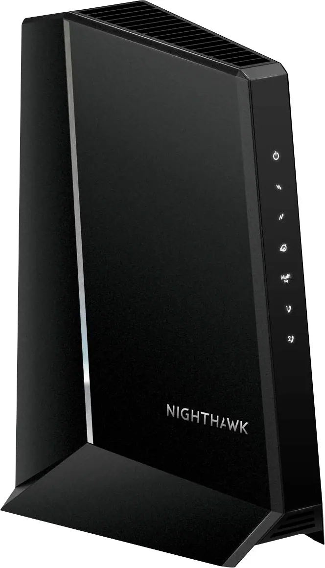 Netgear Voip Modem NETGEAR Nighthawk 32 x 8 DOCSIS 3.1 Voice Cable Modem Black CM2050V ...