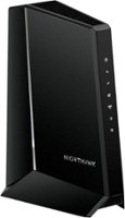 NETGEAR - Nighthawk 32 x 8 DOCSIS 3.1 Voice Cable Modem - Black - Angle_Zoom