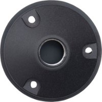 Sonance - Outdoor Round Surface Mount (Each) - Black - Front_Zoom