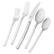 Angle. ZWILLING - Henckels Opus 45-pc 18/10 Stainless Steel Flatware Set - Stainless Steel.