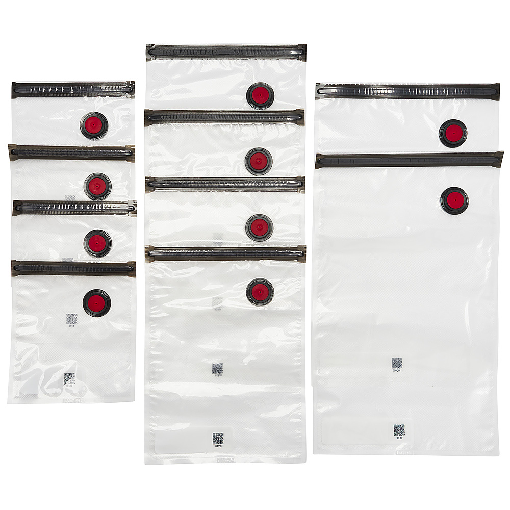 Zwilling Fresh & Save 12-piece Large Vacuum Sealer Bags, 2 1/4 Gallon  Reusable Sous Vide Bags, Meal Prep : Target