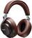 Front. Shure - AONIC 50 Wireless Noise Canceling Headphones - Brown.