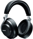 Front Zoom. Shure - AONIC 50 Wireless Noise Canceling Headphones - Black.