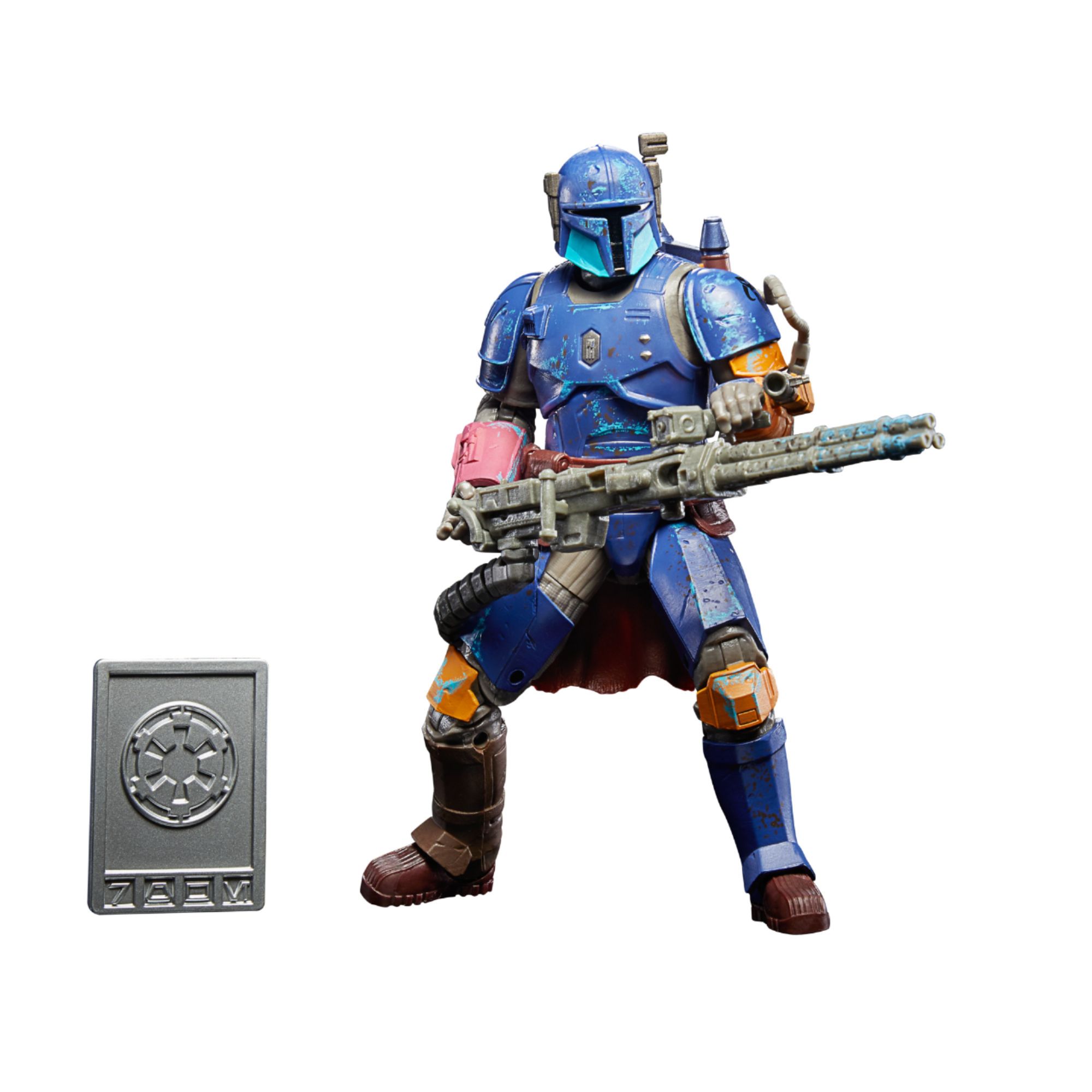 Details about   Star Wars The Black Series Credit Collection Heavy Infantry Mandalorian In Hand 