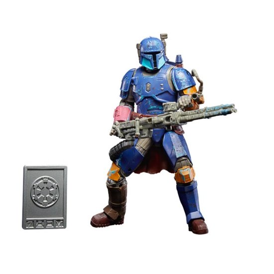 Front Zoom. Star Wars - The Black Series Credit Collection Heavy Infantry Mandalorian.