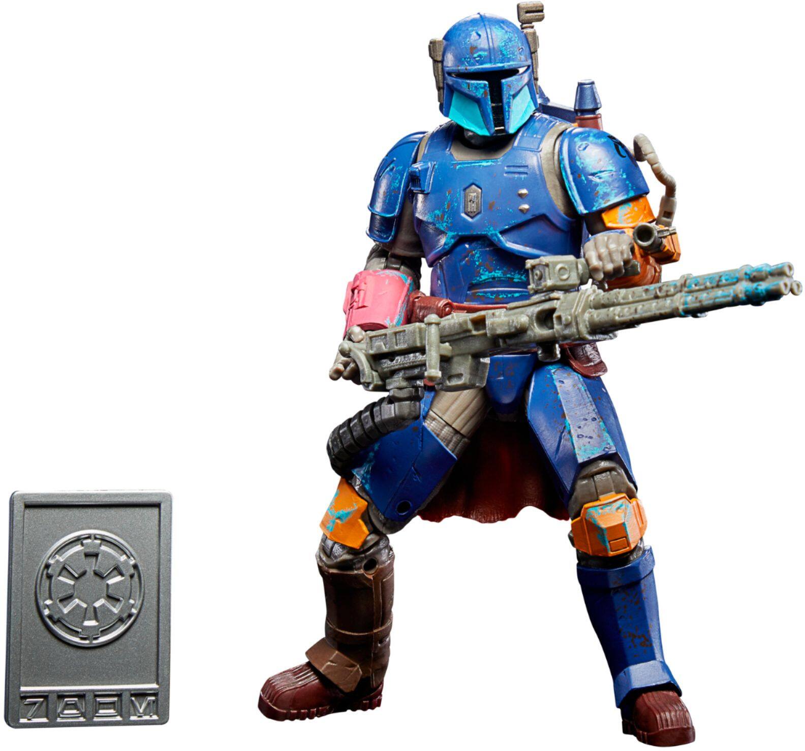Alt View 11. Star Wars - The Black Series Credit Collection Heavy Infantry Mandalorian.