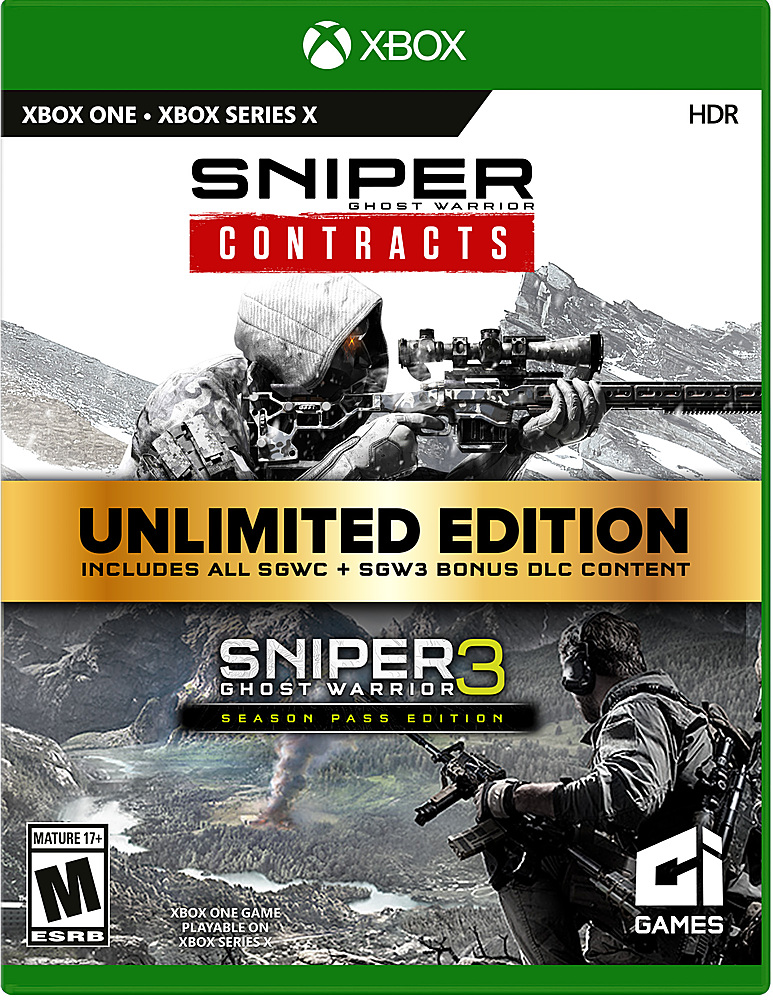kleurstof wees gegroet hoofdkussen Sniper Ghost Warrior Unlimited Edition Xbox One - Best Buy