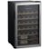 Front. Amana - 35-Bottle Single-Zone Wine Cooler with Double-Glass Door, LED Thermostat Control, and Wire Shelving.
