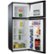 Angle Zoom. Amana - Energy Star 4.6-Cu. Ft. Dual-Door Mini Refrigerator with Top-Mount Freezer - Black.