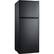Front. Amana - Energy Star 4.6-Cu. Ft. Dual-Door Mini Refrigerator with Top-Mount Freezer - Black.