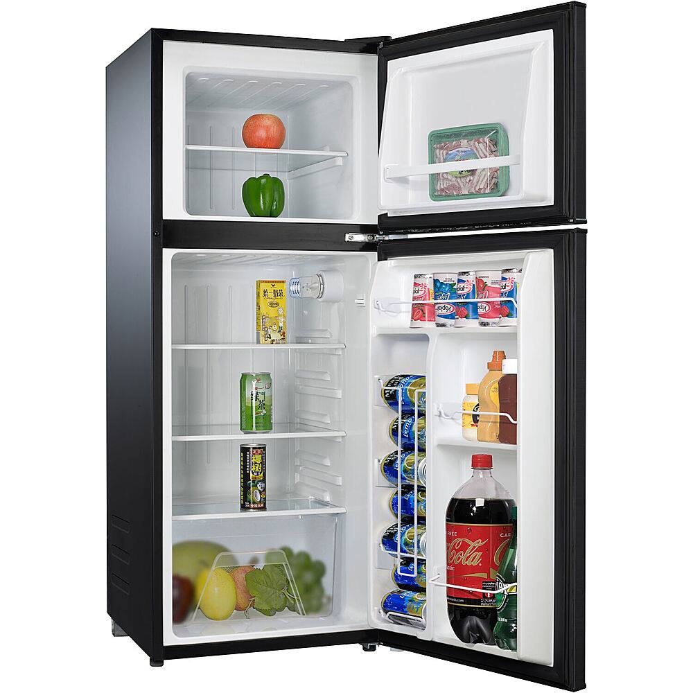 Questions and Answers: Amana 4.6-Cu. Ft. Dual-Door Mini Fridge with Top ...