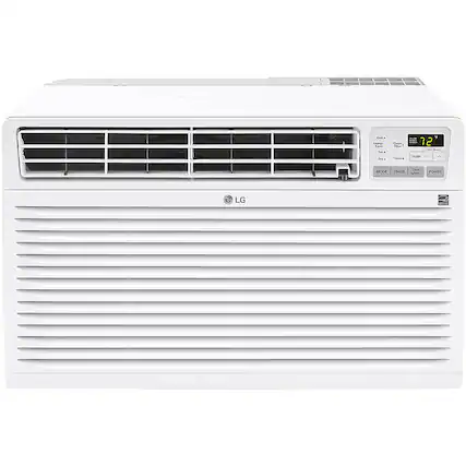 Angle. LG - 14,000 BTU 230V Through-the-Wall Air Conditioner - White.